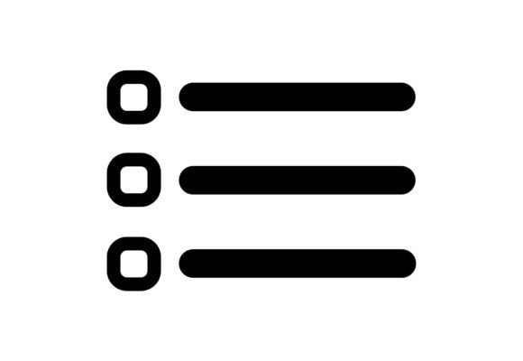 Enumeration List Clipart Artwork: Graphics and Icons for Modern Design