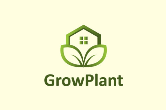 Grow Plants Logo Design, Green Houses