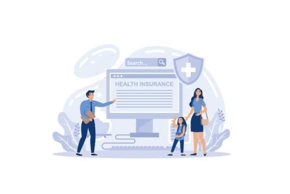 Health Insurance Concept Graphics and Illustrations