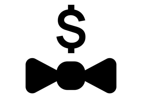 Minimal Loop Money Icon Design: Graphics and Icons for Local Business