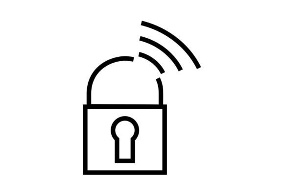 Modern Lock Vectorize Image: Graphics and Icons for Creative Design