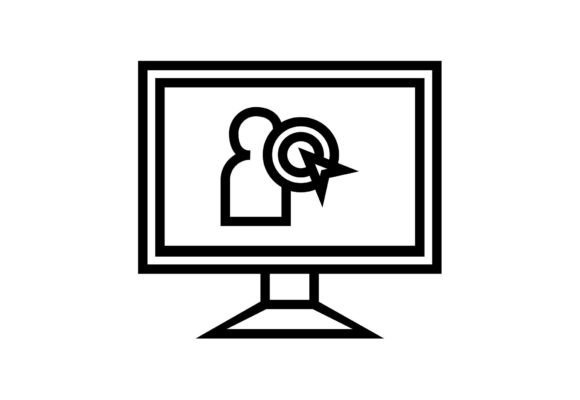 Screen with a Man Clipart Png: Graphics and Icons for Modern Design