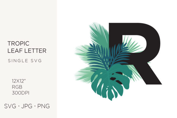 Tropic Leaves: Graphics and Icons for Branding