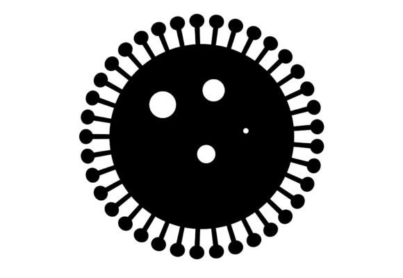 Virus Vector Graphic Design